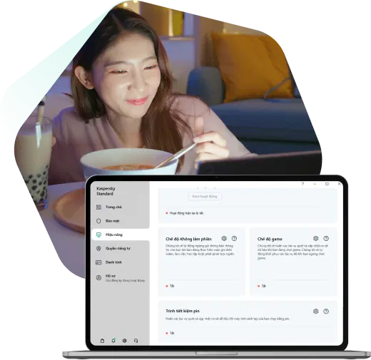 Đặt chế độ không làm phiền bằng Kaspersky