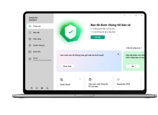Kaspersky Standard Giao diện Kaspersky Standard